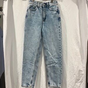 Mom style zara jeans high waisted